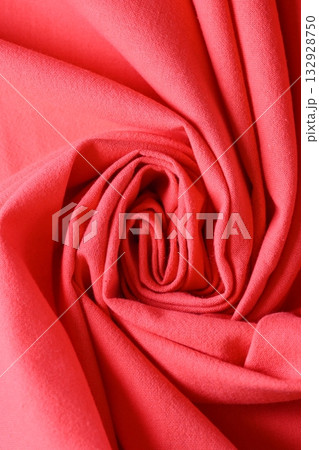 red texture of fabric textile, abstract image for fashion cloth design background 132928750
