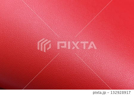 shiny red leather texture background for design 132928917