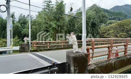 天岩戸神社付近の橋 天岩戸神社付近の橋 132929885