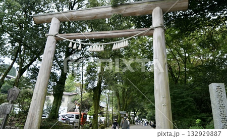 天岩戸神社西本宮鳥居 132929887