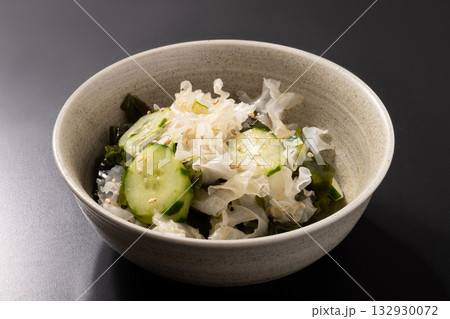酢の物（白きくらげ　きゅうり　わかめ） 132930072