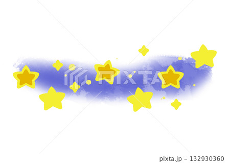 きらきらした星のアイコン 132930360