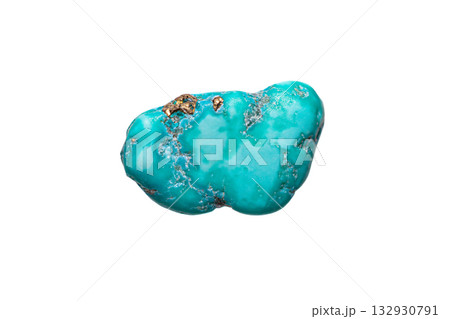 Closeup turquoise gemstone 132930791