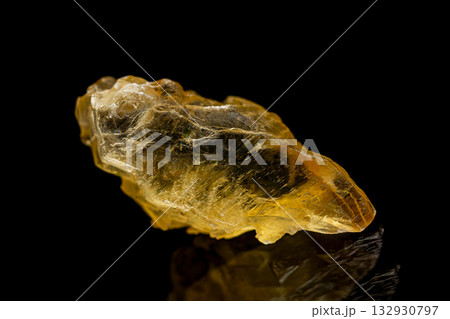 Golden baryte on dark background Golden baryte on dark background 132930797