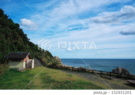 ススキたなびく日出園地の伊良湖防備衛所跡 132931201