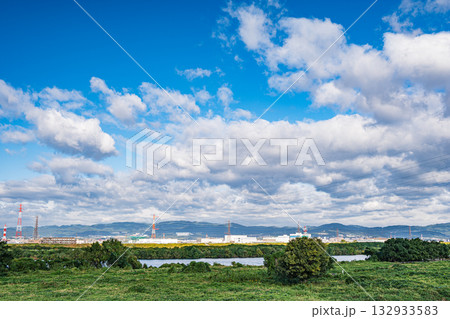 淀川風景　大阪府枚方市 132933583