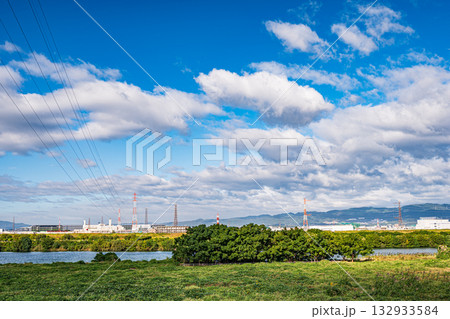 淀川風景　大阪府枚方市 132933584
