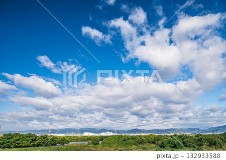 淀川風景　大阪府枚方市 132933588