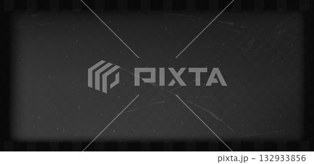 Film grain filter. Vintage frame effect with gritty texture. Dusty and grungy scratch texture material or surface. Vector illustration Film grain filter. Vintage frame effect with gritty texture. Dusty and grungy scratch texture material or surface. Vector illustration 132933856