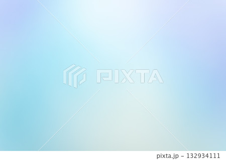 淡い水色のグラデーション 132934111