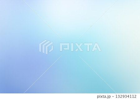 淡い水色のグラデーション 132934112