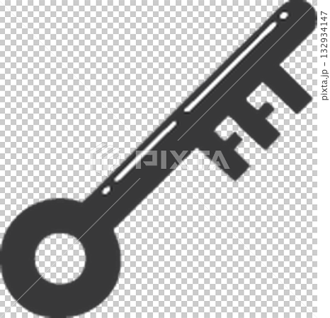 flat in black and white mobile application gun flat in black and white mobile application gun 132934147