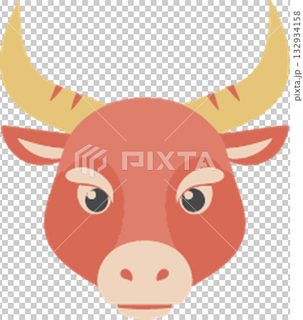 head of a cow 132934158