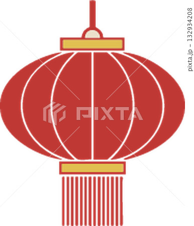 red chinese lantern with red background red chinese lantern with red background 132934208
