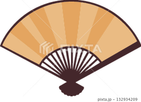 fan on white background fan on white background 132934209
