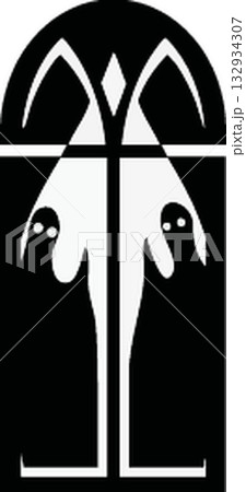 vector illustration of food and poultry sign 132934307