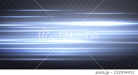 Speed rays, light neon flow, zoom in motion effect, blue glow speed lines, colorful light trails, perspective stripes. Abstract background, vector illustration Speed rays, light neon flow, zoom in motion effect, blue glow speed lines, colorful light trails, perspective stripes. Abstract background, vector illustration 132934452