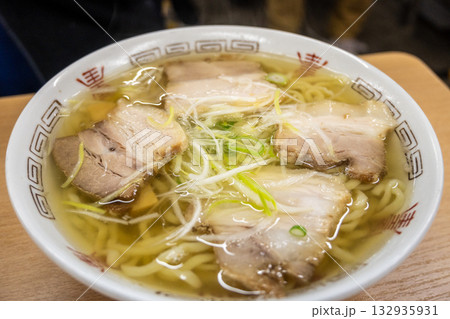 日本の福島県のとても有名で美味しいラーメン 132935931