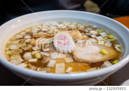 日本の福島県のとても有名で美味しいラーメン 132935933