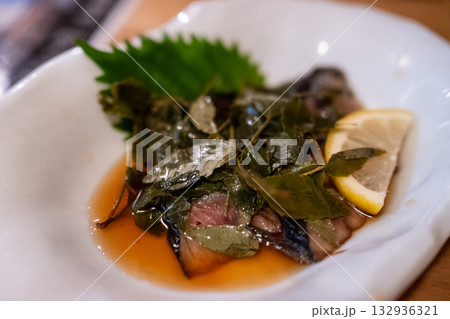 日本の福島県会津地方のとても美味しい食べ物 132936321