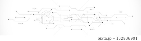 Circuit board texture with communication technology concept Circuit board texture with communication technology concept 132936901