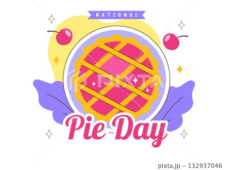 National Pie Day Vector Illustration On January 23 Featuring Delicious Pastry Shells And Various Fillings In a Flat Style Cartoon Background National Pie Day Vector Illustration On January 23 Featuring Delicious Pastry Shells And Various Fillings In a Flat Style Cartoon Background 132937046