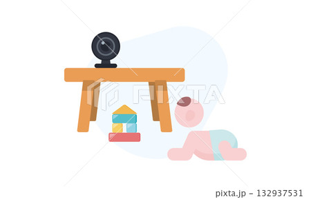 ベビーカメラ 132937531