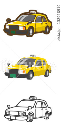 タクシー(セダン) タクシー(セダン) 132938910