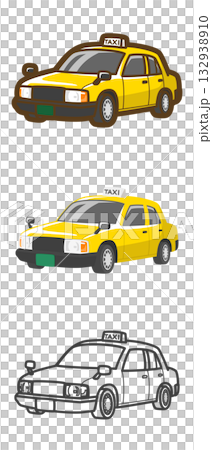 タクシー(セダン) タクシー(セダン) 132938910