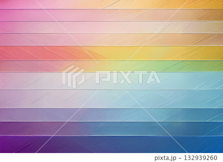 柔らかな虹色の絵の具のペイント 132939260