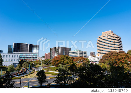 多摩センター駅の西側方面を撮影　東京都多摩市落合 132940749