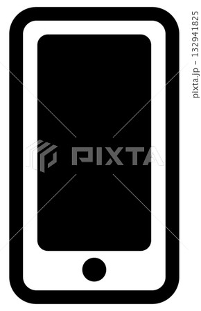 スマートフォンのアイコンイラスト スマートフォンのアイコンイラスト 132941825