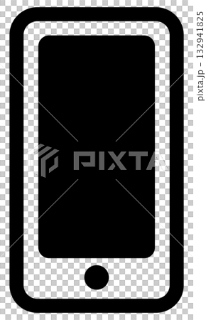 スマートフォンのアイコンイラスト スマートフォンのアイコンイラスト 132941825
