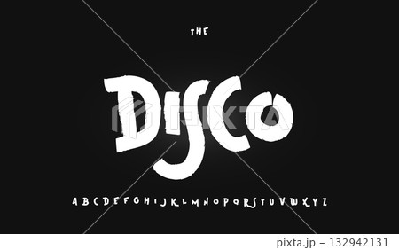 Brush Graffiti Font, Quirky Bouncy Alphabet, Witty Groovy Tribal Letters, Kid Birthday Headline, Rough Handdrawn Fonts, Playful Childish Script, Bold Chalk Textured Typographic Design. Vector Typeset 132942131