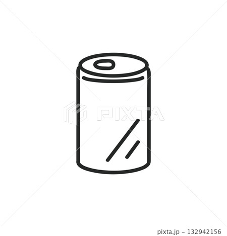シンプルな缶のアイコン 132942156