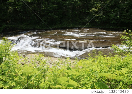 えにわ盤尻　ラルマナイ川 132943489