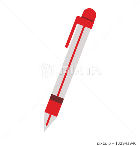 赤いペン ボールペン アイコン 赤いペン ボールペン アイコン 132943940