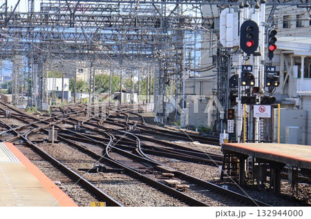 鉄道の分岐器 132944000