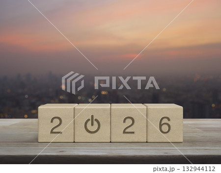 Happy new year 2026 success concept 132944112