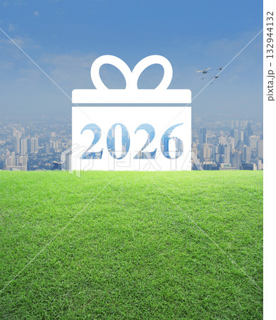 Business happy new year 2026 shopping concept Business happy new year 2026 shopping concept 132944132