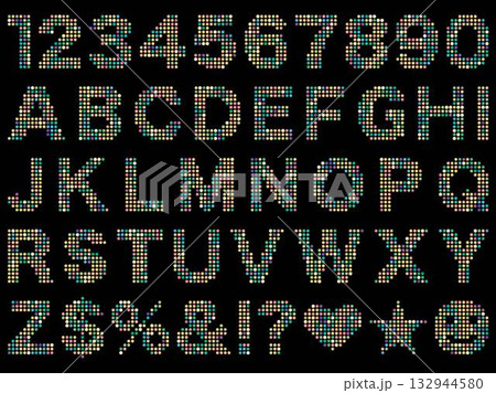 ミラータイル3、文字2、21虹濃 ミラータイル3、文字2、21虹濃 132944580
