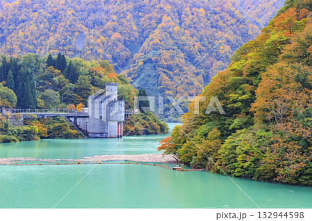 黒部峡谷　トロッコ鉄道 132944598