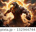 エジプトの太陽神ラー 132944744