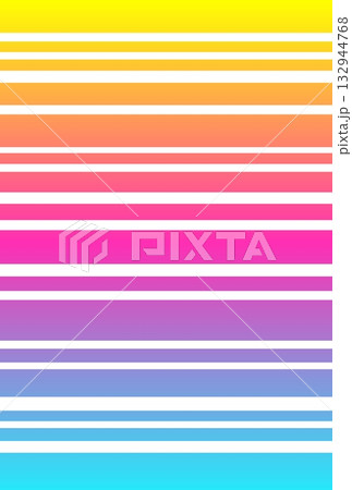 ボーダー模様 グラデーション ボーダー模様 グラデーション 132944768