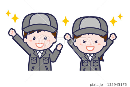 工場作業員／2人組／男女 03 132945176