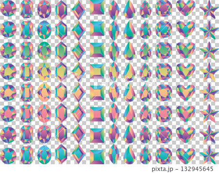 ラインストーン1、21虹濃 ラインストーン1、21虹濃 132945645