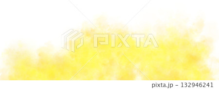 Yellow smoke background with realistic warm glow texture and transparent backdrop for sunny atmospheric visual compositions 132946241