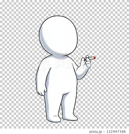 Smoking characters 132947386