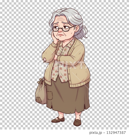 An elderly man in trouble An elderly man in trouble 132947387