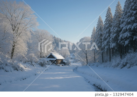 冬の静寂 132947404